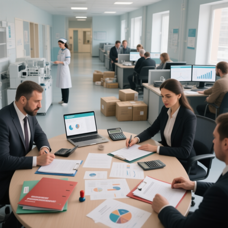 Графическое сопровождение статьи "Организация закупок 223-ФЗ: Лучшие решения в в Кирове"